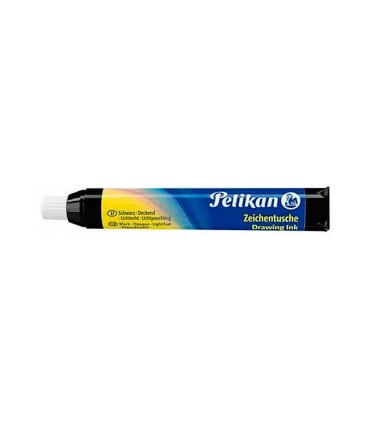 Tinta china pelikan negro cargador 9 ml blister de 1 unidad