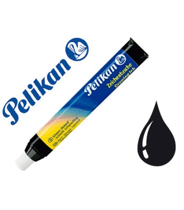 Tinta china pelikan negro cargador 9 ml blister de 1 unidad