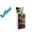 Expositor artline poster marker 93 unidades colores surtidos 51 uds 2 mm / 33 uds 6 mm / 9 uds 12 mm