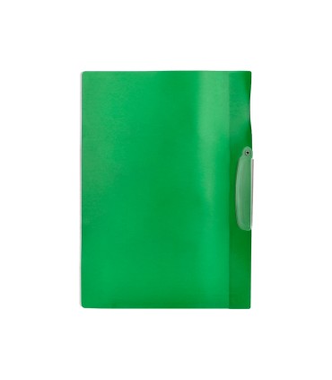 Carpeta beautone dossier pinza lateral 48383 polipropildin a4 verde pinza giratoria pack de 10 retractilado