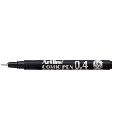 Rotulador artline calibrado micrometrico negro comic pen ek 288 punta poliacetal 08 mm resistente al agua