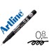 Rotulador artline calibrado micrometrico negro comic pen ek 288 punta poliacetal 08 mm resistente al agua