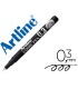 Rotulador artline calibrado micrometrico negro comic pen ek 283 punta poliacetal 03 mm resistente al agua