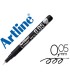 Rotulador artline calibrado micrometrico negro comic pen ek 2805 punta poliacetal 005 mm resistente al agua