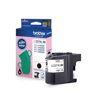 Ink jet brother lc 227xl negro dcp j4120dw mfc j4420dw j4620dw j4625dw 1200 pag