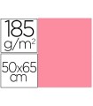 Cartulina guarro rosa chicle 50x65 cm 185 gr