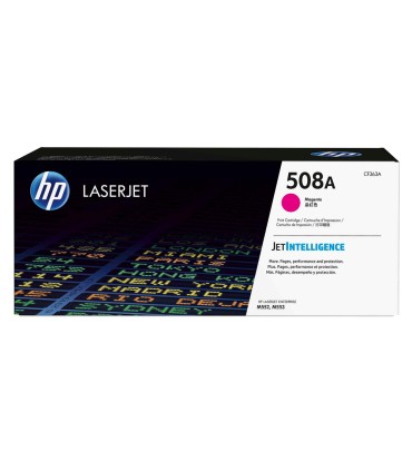 Toner hp 508a laserjet enterprise m552 553 577 magenta 5000 pag