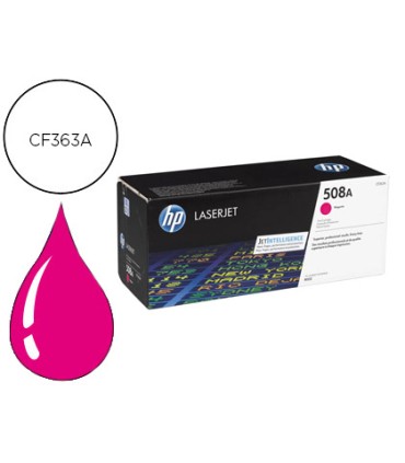 Toner hp 508a laserjet enterprise m552 553 577 magenta 5000 pag