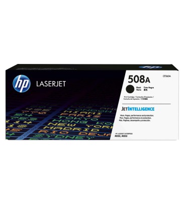 Toner hp 508a laserjet enterprise m552 553 577 negro 6000 pag