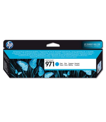 Ink jet hp 971 officejet pro x 451 476 551 576 cian 2500 pag