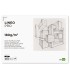 Bloc dibujo liderpapel lineal espiral 460x325 mm 20 hojas 180 gr m2 con recuadro perforado