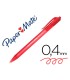 Boligrafo paper mate inkjoy 100 retractil punta media rojo