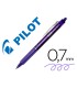 Boligrafo pilot frixion clicker borrable 07 mm color violeta