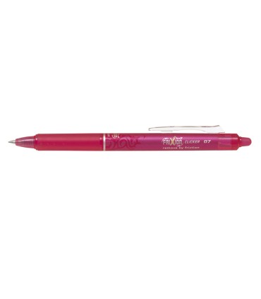 Boligrafo pilot frixion clicker borrable 07 mm color rosa