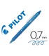 Boligrafo pilot frixion clicker borrable 07 mm color azul claro