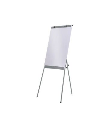 Pizarra blanca rocada con tripode para conferencias magnetica lacada brazo extensible 68x104 cm altura