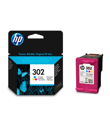 Ink jet hp 302 deskjet 1110 2130 3630 officejet 3830 4650 envy 4520 tricolor 165 pag