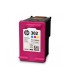 Ink jet hp 302 deskjet 1110 2130 3630 officejet 3830 4650 envy 4520 tricolor 165 pag