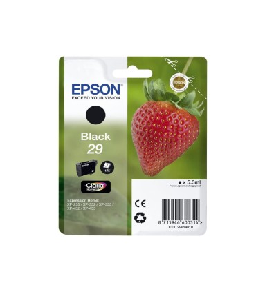 Ink jet epson home 29 t2981 xp435 330 335 332 430 235 432 negro 175 pag