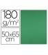 Cartulina liderpapel 50x65 cm 180g m2 verde navidad paquete de 25 hojas