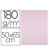 Cartulina liderpapel 50x65 cm 180g m2 rosa paquete de 25 hojas