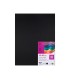 Cartulina liderpapel 50x65 cm 180g m2 negro paquete de 25 hojas