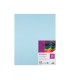 Cartulina liderpapel 50x65 cm 180g m2 azul paquete de 25 hojas