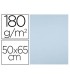 Cartulina liderpapel 50x65 cm 180g m2 azul paquete de 25 hojas