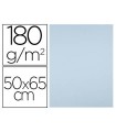 Cartulina liderpapel 50x65 cm 180g/m2 azul paquete de 25 hojas