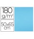 Cartulina liderpapel 50x65 cm 180g m2 celeste paquete de 25 hojas