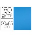 Cartulina liderpapel 50x65 cm 180g/m2 azul turquesa paquete de 25 hojas