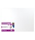 Goma eva con purpurina liderpapel 50x70cm 60g m2 espesor 2mm blanco