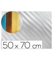 Goma eva liderpapel 50x70 cm espesor 2 mm metalizada plata