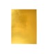 Goma eva liderpapel 50x70 cm espesor 2 mm metalizada oro