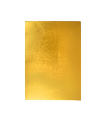 Goma eva liderpapel 50x70 cm espesor 2 mm metalizada oro