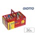 Lapices de colores giotto bebe super schoolpack de 36 unidades 3 sacapuntas