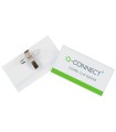 Identificador q-connect con pinza e imperdible kf17458 54x90 mm