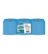 Papel secamanos amoos 2 capas professional 200 mm x 125 mt color azul paquete de 6 rollos