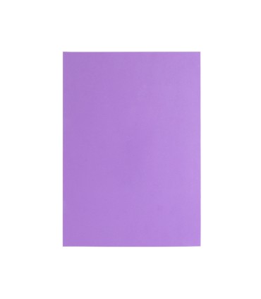 Goma eva liderpapel din a4 60g m2 espesor 15mm violeta paquete de 10 hojas