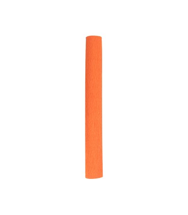 Papel crespon liderpapel rollo de 50 cm x 25 m 85g m2 naranja