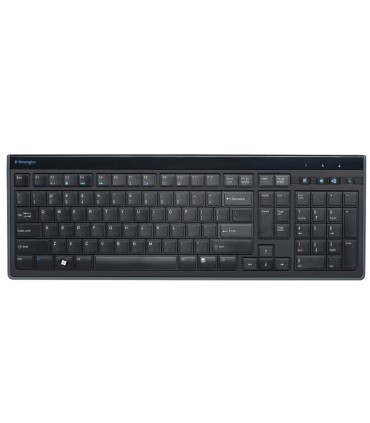 Teclado kensington advance fit slim con cable