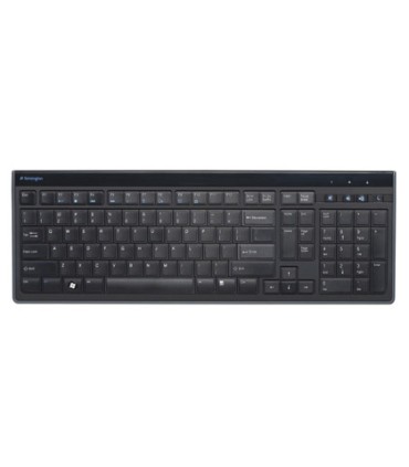 Teclado kensington advance fit slim con cable