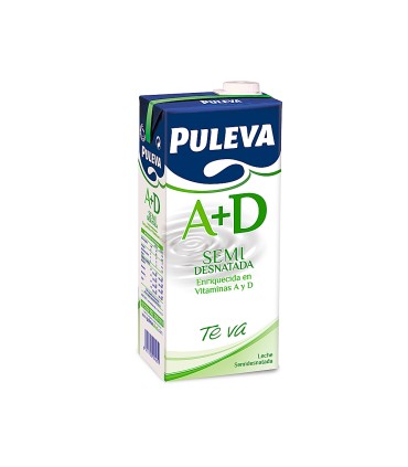 Leche puleva semidesnatada brik de 1 litro