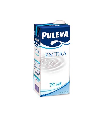 Leche puleva entera brik de 1 litro