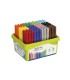 Rotulador giotto turbo maxi school pack de 108 unidades 12 colores x 9 unidades