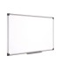 Pizarra blanca bi office magnetica maya w ceramica vitrificada marco de aluminio 60 x 45 cm con bandeja para