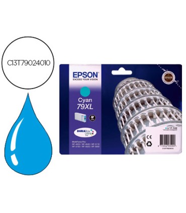 Ink jet epson 79xl wf 4630 4640 5110 5190 5620 5690 cian 2000 pag 