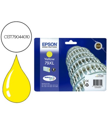 Ink jet epson 79xl 900p wf 4630 4640 5110 5620 5690 5690 amarillo 2000 pag 