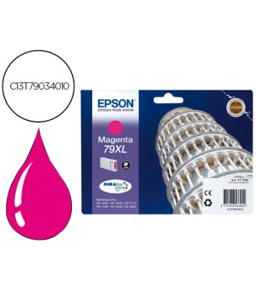 Ink jet epson 79xl 900p wf 4630 4640 5110 5620 5690 5690 magenta 2000 pag 