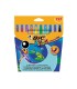 Rotulador bic kids visaquarelle estuche de 10 colores punta pincel tinta base de agua